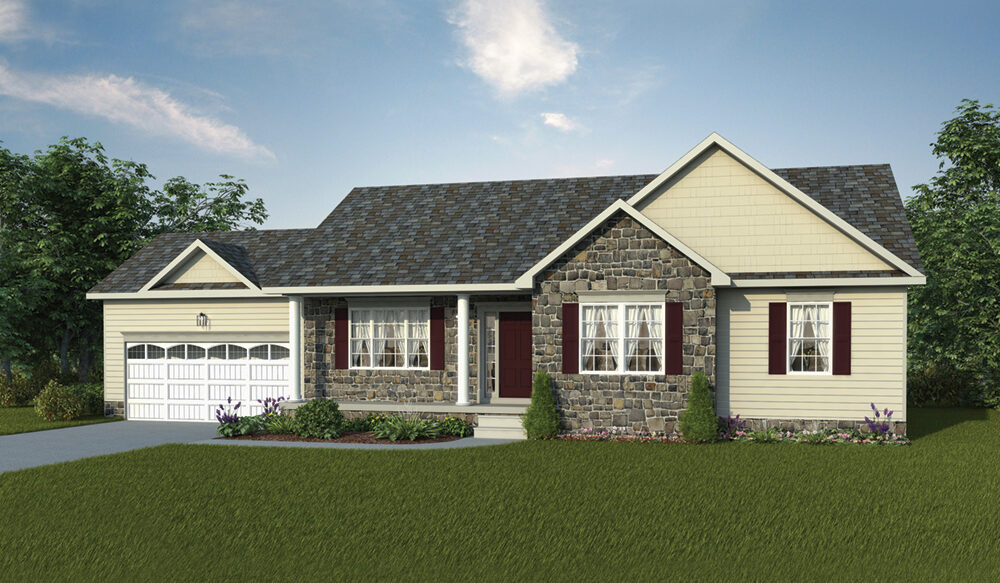 The Madison One Story Optional Floor Plan Built By J.A. Myers Homes