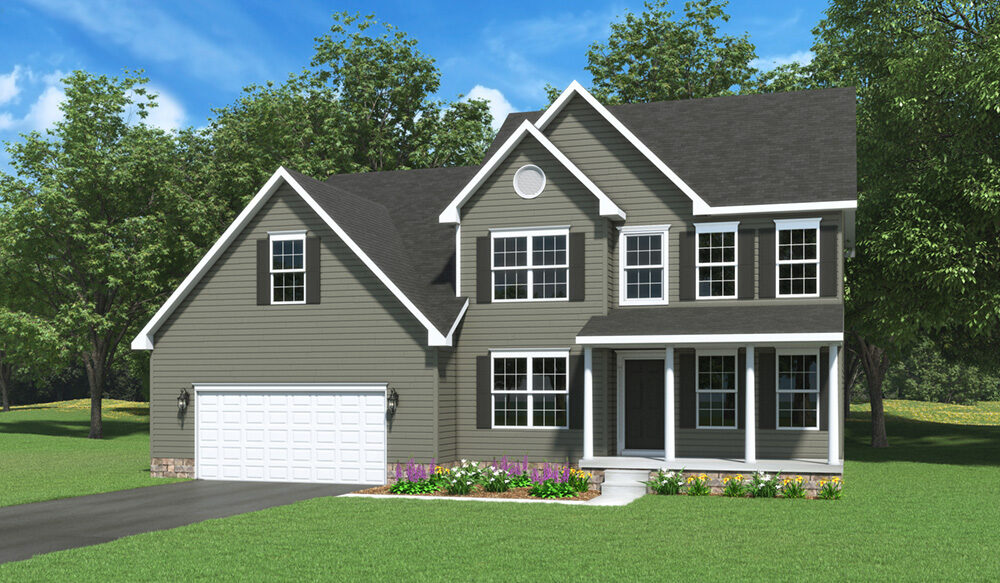 Arcadia Two Story Floor Plan Proudly Built By J.A. Myers Homes